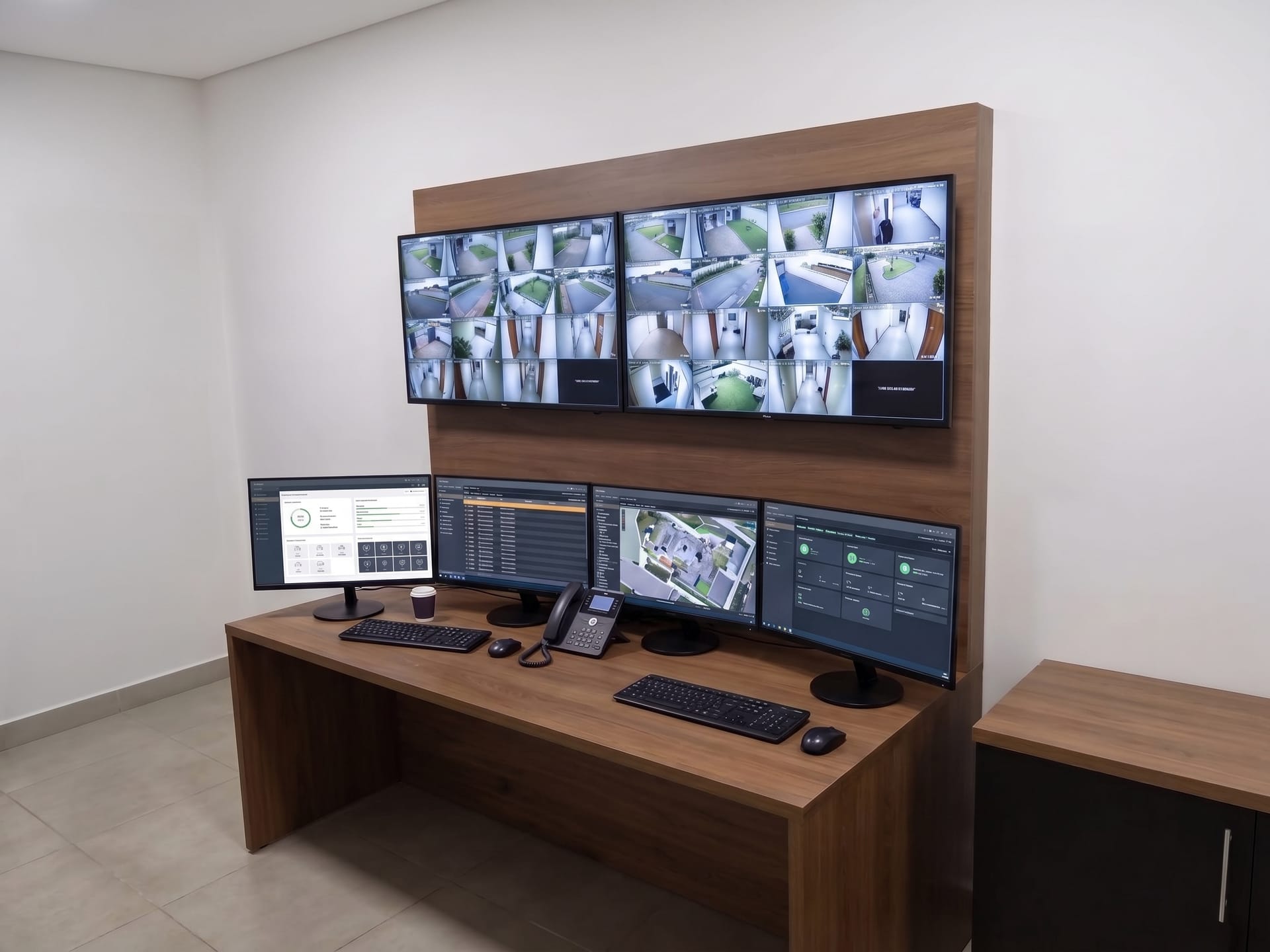 Central de Monitoramento MegaSinal recebendo o sinal do alarme